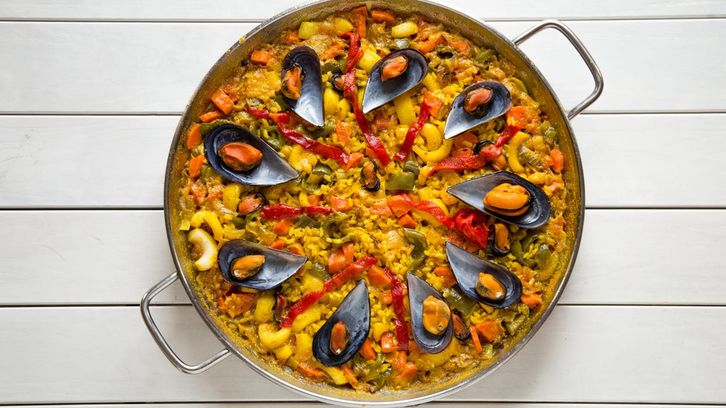 Receta de Paella de Marisco