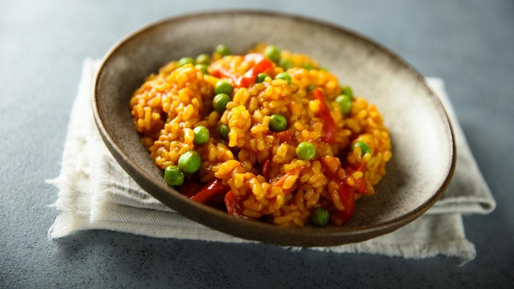 Receta de Paella de Verduras Vegetariana