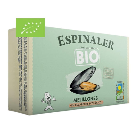 Bio Miesmuscheln in Escabeche 13/18 115g