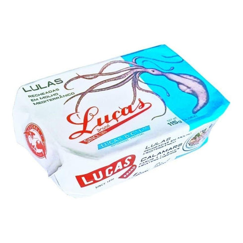 Stuffed Squid in Mediterranean Sauce Luças 115g