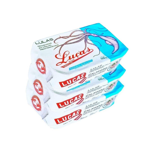 Stuffed Squid in Mediterranean Sauce Luças 115g