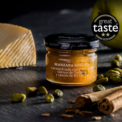 Mermeladas para queso Manzana, melocotón, higos