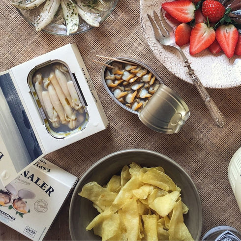 Premium Schwertmuscheln in eigenem Saft 5/7 115g