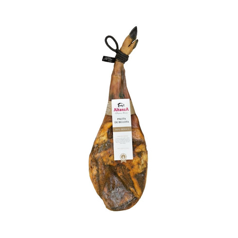 Paleta Pata Negra 5kg + Jamonero + Cuchillo