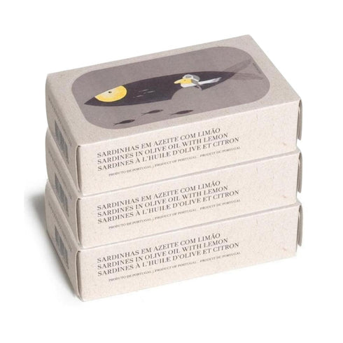 Sardines with lemon in olive oil 125g